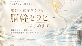 脳幹セラピー始めます